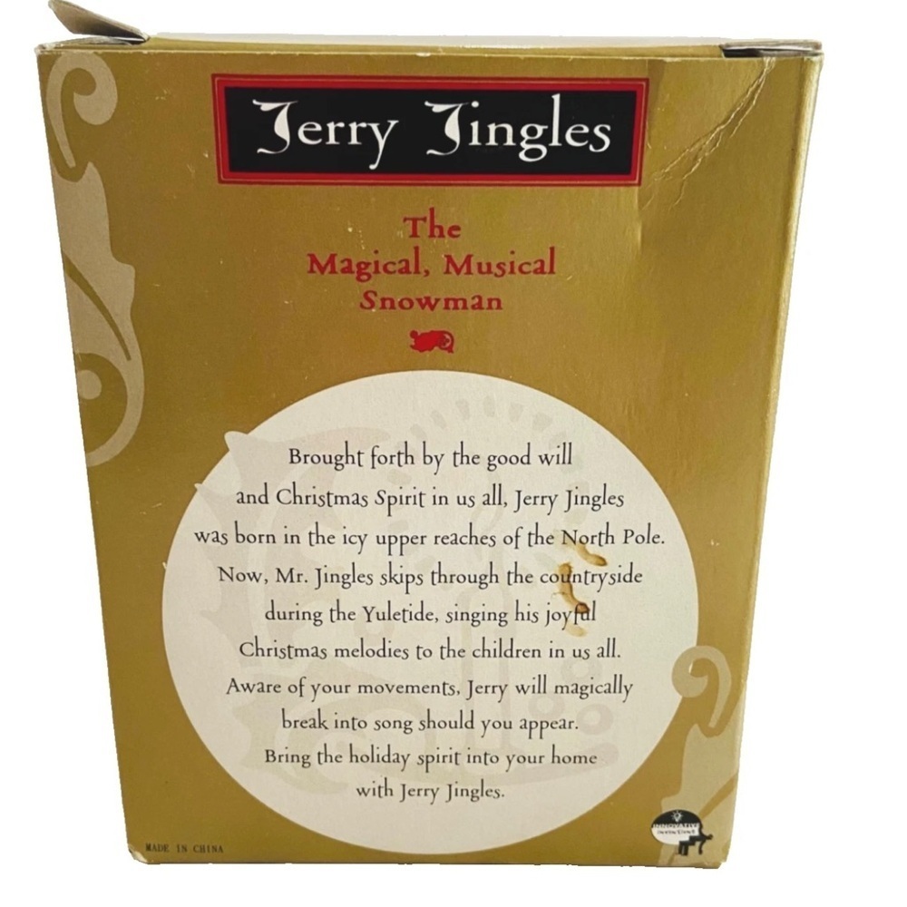 Jerry Jingles Musical Snowman - Picture 7 of 8